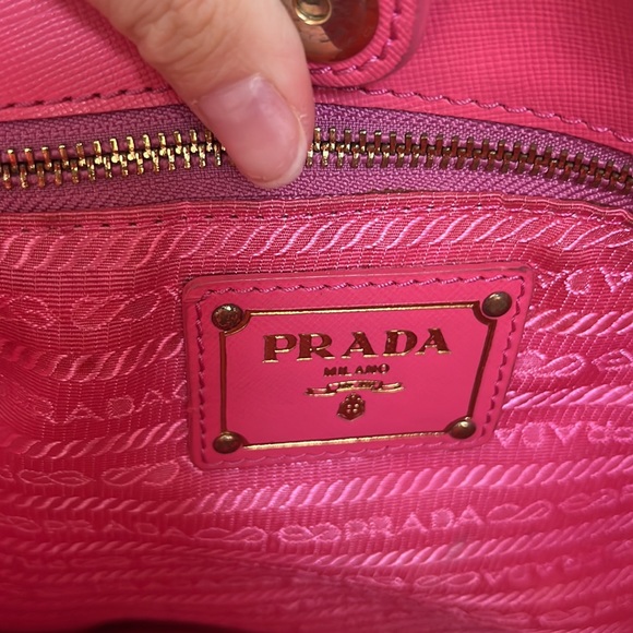 Prada Tessuto nylon in pink - vintage 00s - Picture 4 of 7